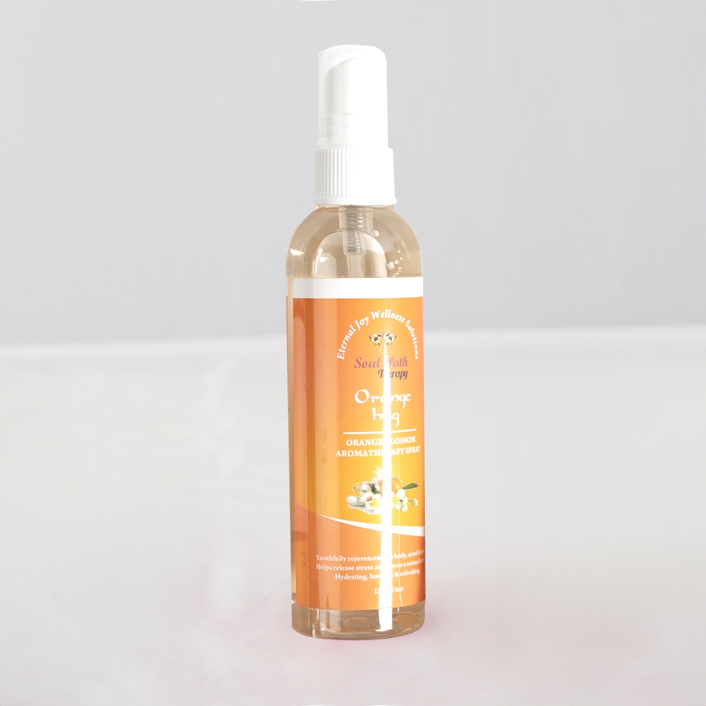 Orange Spray: Transform your mood into a symphony of joy with our Orange Blossom Natural Spray.